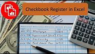 Create a Checkbook Register in Excel