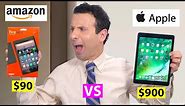 $90 Tablet vs $900 Tablet Review (NEW Amazon Fire Tablet vs iPad Pro)