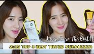 PINAKAMURA & TOP 3 BEST TINTED SUNSCREEN of 2023 | Belo vs Brilliant Skin vs Hello Glow