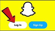 How to Login on Snapchat 2021