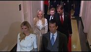 Trump children arrive at swearing-in ceremony
