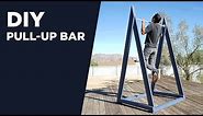 Building an Outdoor Pull-Up Bar | DIY Chin-Up Bar