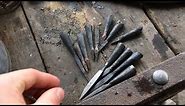 Forging Medieval Arrowheads