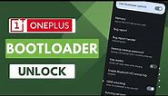 Oneplus All Models Bootloader / OEM Unlock