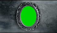 magic mirror green screen animation❣