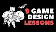 Game design lesson on example: Gato Roboto. Theory of game development. Indie game dev tips.