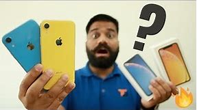 iPhone Xr Unboxing & First Look + GIVEAWAY🔥🔥🔥R for Rubbish???