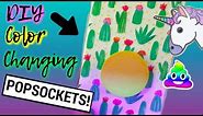 DIY PopSockets - DIY Color Changing PopSockets! 🦄 🦄