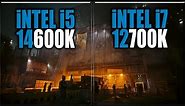 i5 14600K vs 12700K Benchmarks - Tested in 15 Games and Applications