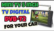DIY - TV digital portabel 5 inch DVB-T2 dalam mobil tanpa STB