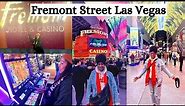 Fremont Street Experience Vegas | Viva Vision Light Show, Circa Resort & Casino, & Street Performers