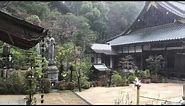 Japanese Village Ambience – Temple in the Rain, Zen Garden (ASMR, Relaxation, White Noise)