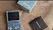 Game Boy Advance SP Pearl Blue AGS-001