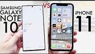 iPhone 11 Vs Samsung Galaxy Note 10 In 2023! (Comparison) (Review)