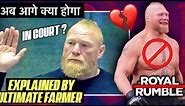 Brock lesnar In court ?!😳 | Brock lesnar controversy | Brock lesnar Future Explained by farmer