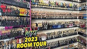 INSANE WWE ACTION FIGURE ROOM TOUR 2023! 2000+ FIGURES!