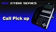 NEC DT800 Series | Group Call "Pick Up" | MF Telecom Services