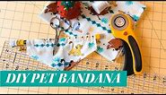 How to Make Your Own Pet Bandana for Dogs or Cats | Easy Sewing Project with Brother XM2701