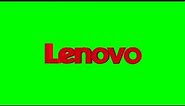 Lenovo Logo Icon Revolving 3D Animation Loop on Green Screen | 4K | FREE TO USE