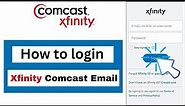 How can i sign into Comcast | Xfinity email Sign in
