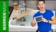 Solar Water Feature for Gardens - Made with Belfast Sink - Easy DIY by Warren Nash