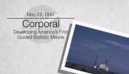 Corporal: America's First Guided Ballistic Missile