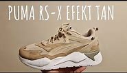 PUMA RSX EFEKT TAN UNBOXING AND ON FOOT REVIEW