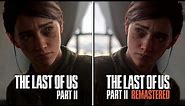 The Last of Us 2 Remastered VS The Last of Us 2 Graphics Comparison (PS5 VS PS4)