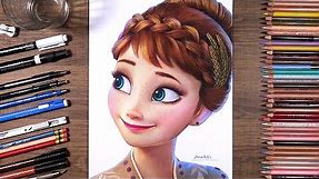 Drawing Frozen - Anna | drawholic