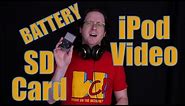 iPod Video Micro SD Card Upgrade, Battery Replacement, and Rockbox Installation