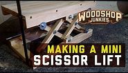 How to make your own small scissor lift jack STEP BY STEP with plans