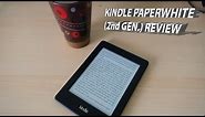 KINDLE PAPERWHITE 2 (6th generation) REVIEW!