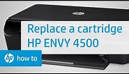 Replace Ink Cartridge | HP Envy 4500 e-All-in-One Printer | HP Support