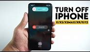 Cara Mematikan iPhone X/XR/XS/XSMAX/11/12 - Turn Off iPhone