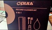 Opula six in one record cleaner review and demonstration