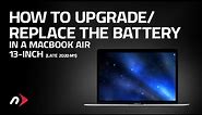 How to Upgrade/Replace the Battery in a 13-Inch MacBook Air (late 2020 M1)