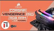 Corsair Vengeance Pro RGB RAM + Corsair ICUE Software Tutorial 2020!