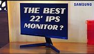 SAMSUNG 22 inch Full HD IPS Panel Monitor (75Hz Gaming) - Review