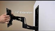 Strong VersaMount In-Wall Single Arm Articulating Mount by SnapAV