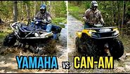 2023 Yamaha Grizzly 700 SE vs Can-Am Outlander XT700 - Old Grizzly Takes on New Outlander!