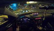 Mazda RX8 POV Night drive