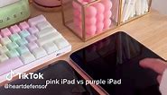 which one would you choose? 💕💜 pink ipad 10th generation vs purple mini #apple #ipad