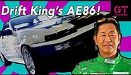 Ultimate Toyota AE86 Drift King Keiichi Tsuchiya's Sprinter Trueno at Tec Art's