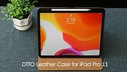DTTO iPad Pro 11 Leather Case