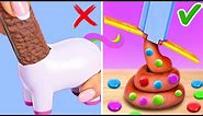 Yummy! Unicorn Rainbow Candy 🌈🍬 Cool Gadgets And Amazing DIY Fidgets