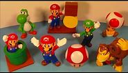 2014 SUPER MARIO BROS. SET OF 8 McDONALD'S HAPPY MEAL COLLECTION TOY'S VIDEO REVIEW