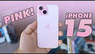 Pink iPhone 15 is Perfection! Unboxing & Color Impressions!