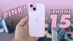 Pink iPhone 15 is Perfection! Unboxing & Color Impressions!
