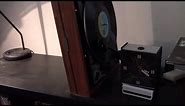 Dual 1215 Turntable Can Play on its Side