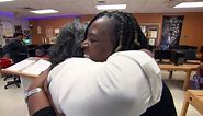 Teacher surprised by mentor who ‘saved’ her life